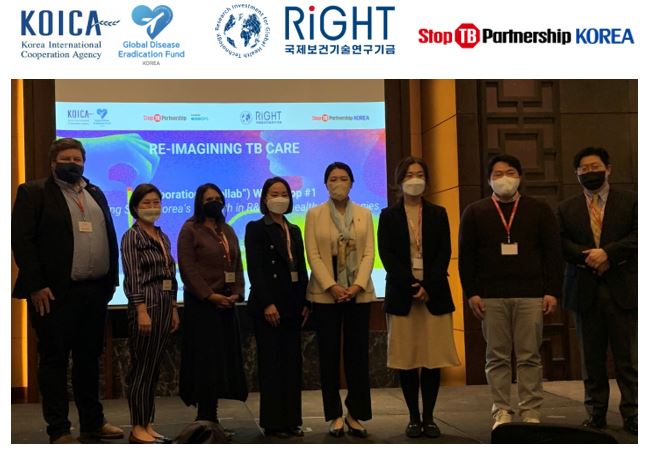 South Korean partners come together at the re-imagining TB initiative’s first collaboration workshop